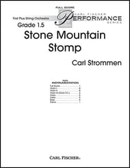 Stone Mountain Stomp Orchestra Scores/Parts sheet music cover